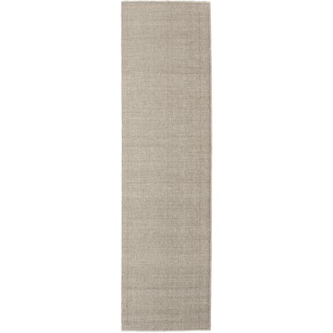 Treva Stone carpets in beige and taupe, shown in a product top view as image 1