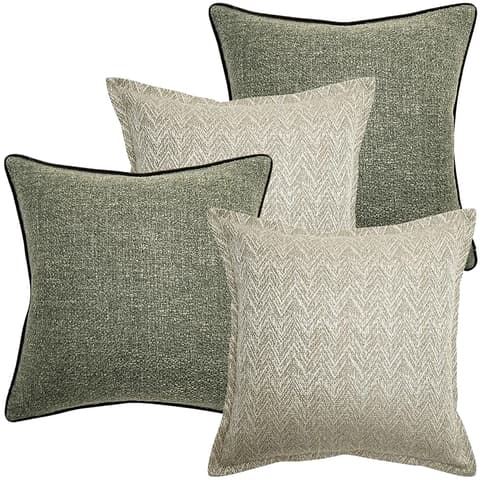 Trish Bundle bundle - indoor in beige and green, shown in a product front view as image 1
