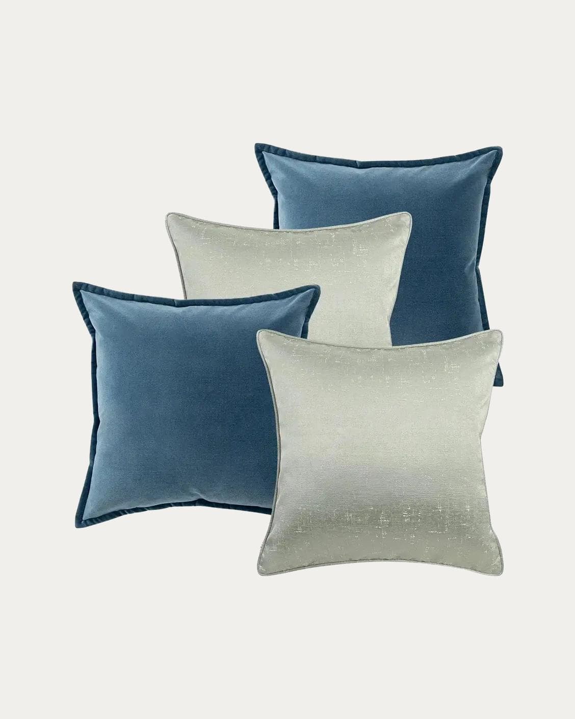 Vladimir Bundle bundle - indoor in blue, green and silver, shown in a product front view as image 1
