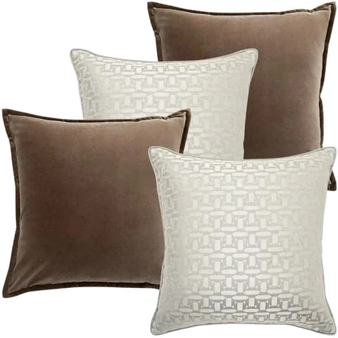 Elsie Bundle bundle - indoor in brown, beige and silver, shown in a product front view as image 1