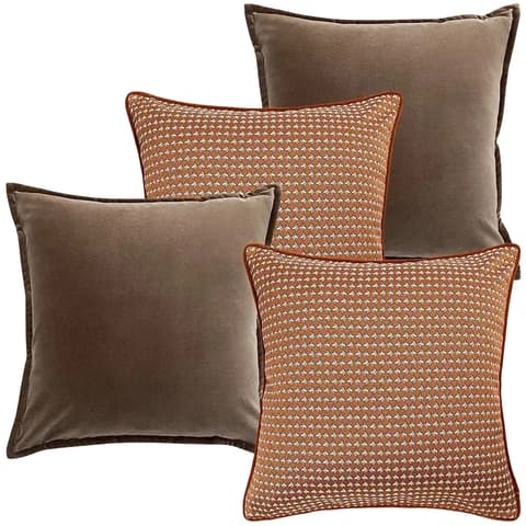 Kalysta Bundle bundle - indoor in brown and orange, shown in a product front view as image 1