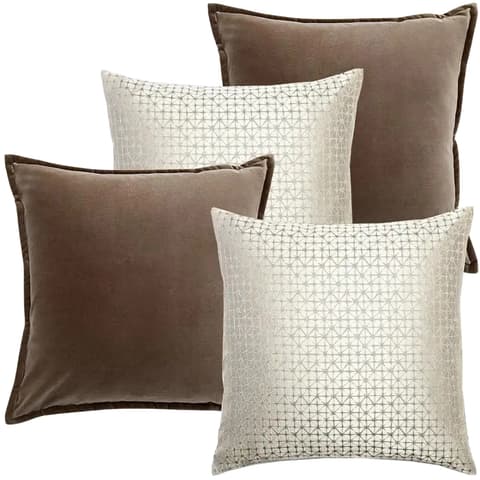 Farah Bundle bundle - indoor in brown, silver and white, shown in a product front view as image 1