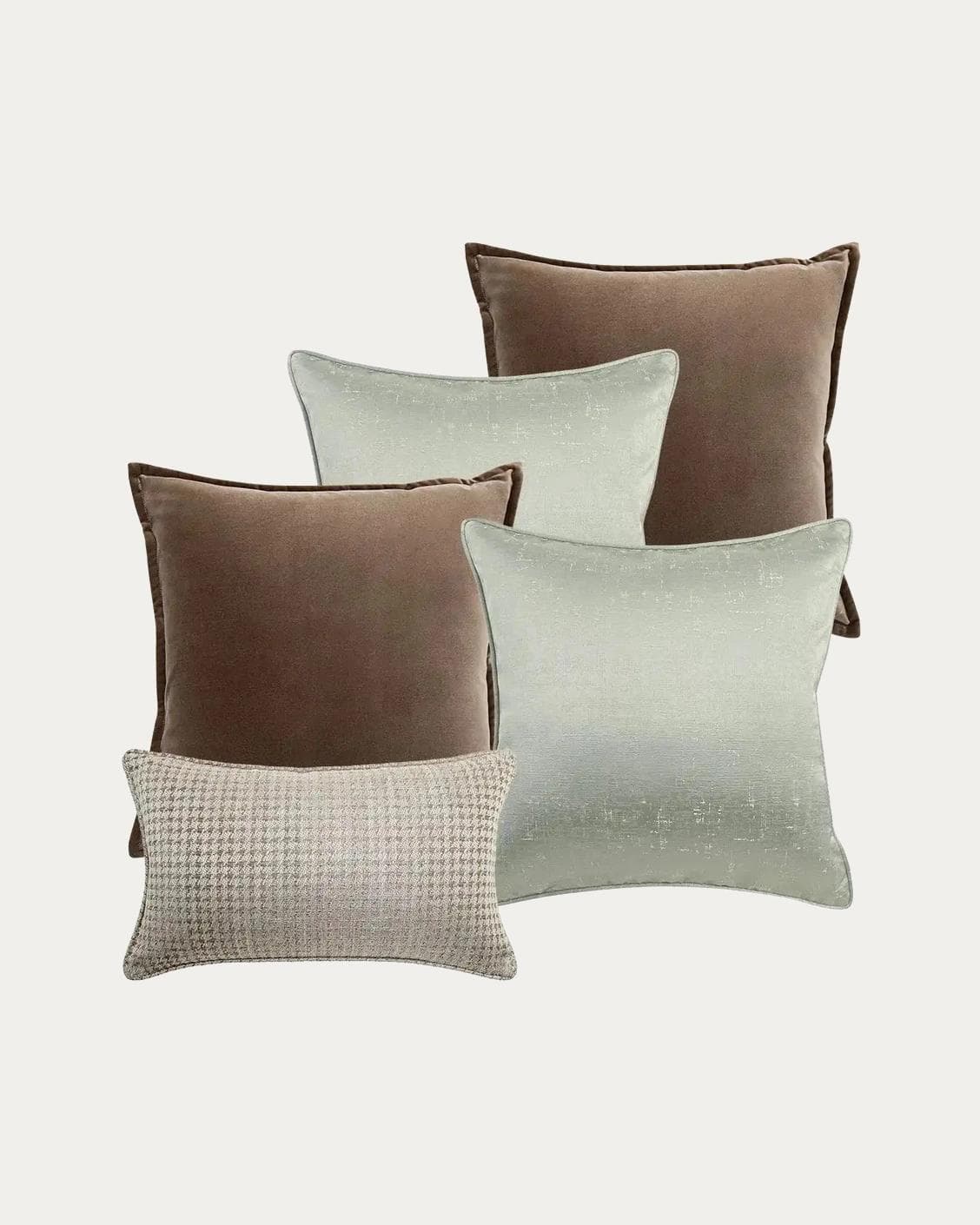 Amaris Bundle bundle - indoor in brown, green and silver, shown in a product front view as image 1