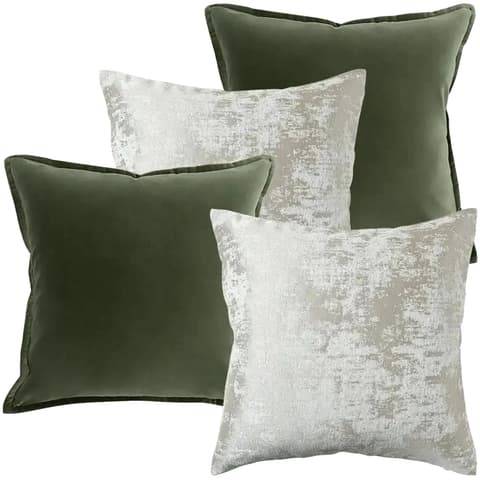 Jayce Bundle bundle - indoor in forest green, silver, grey and green, shown in a product front view as image 1