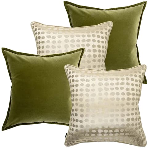 Orion Bundle bundle - indoor in green, beige and gold, shown in a product front view as image 1