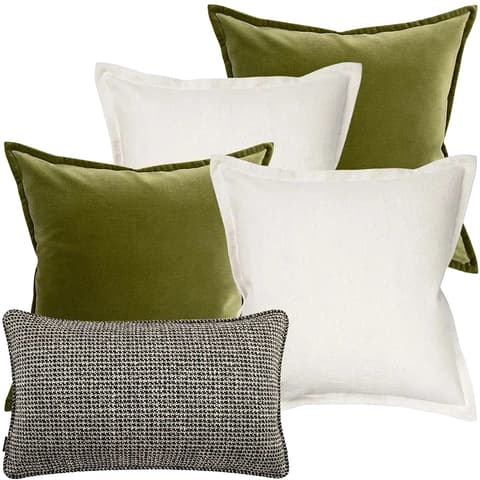 Oona Bundle bundle - indoor in white, green and black, shown in a product front view as image 1