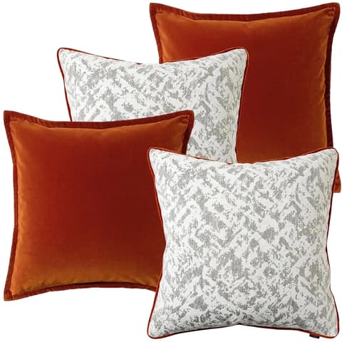 Braddy Bundle bundle - indoor in tan, orange, white and silver, shown in a product front view as image 1
