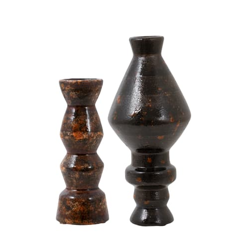 Zenith Terra Bundle statues and sculptures in brown and black, shown in a product front view as image 1
