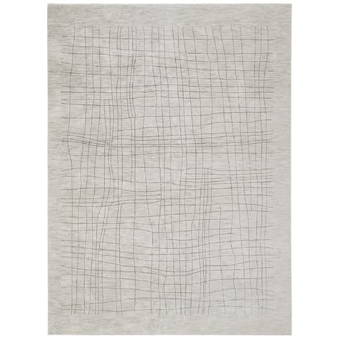 Zion Sandy carpets in ivory, shown in a product top view as image 1